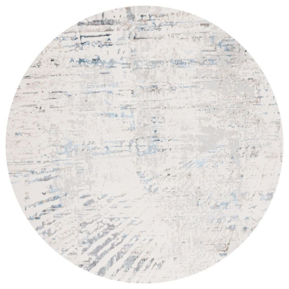 Bel Air 7x7-Foot Distressed Round Area Rug: $109