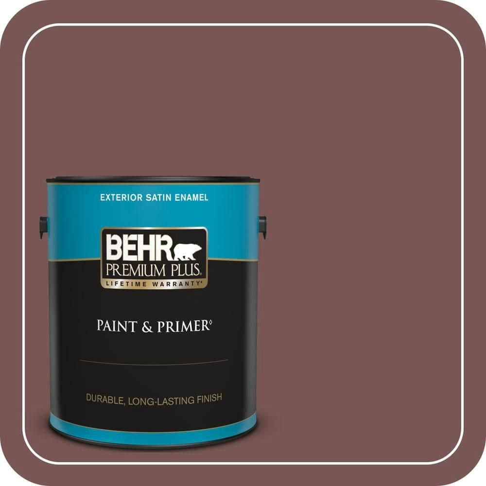 Behr Japanese Maple Satin Exterior Enamel Paint and Primer 1-Gallon: $49.98 Behr Japanese Maple Satin Exterior Enamel Paint and Primer 1-Gallon: $49.98