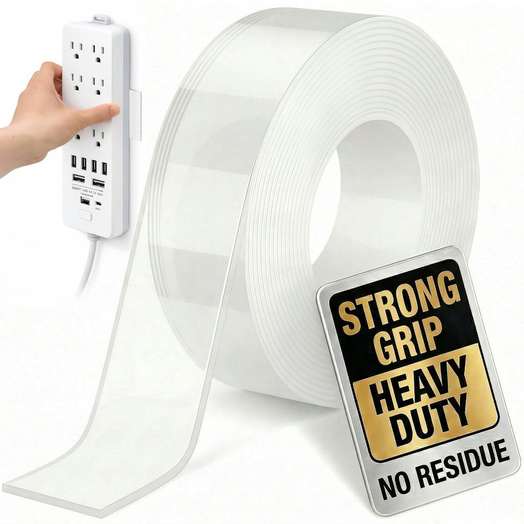 Double-Sided Heavy-Duty Mounting Tape 16.5-Foot Roll: $11 w/ Prime Double-Sided Heavy-Duty Mounting Tape 16.5-Foot Roll: $11 w/ Prime