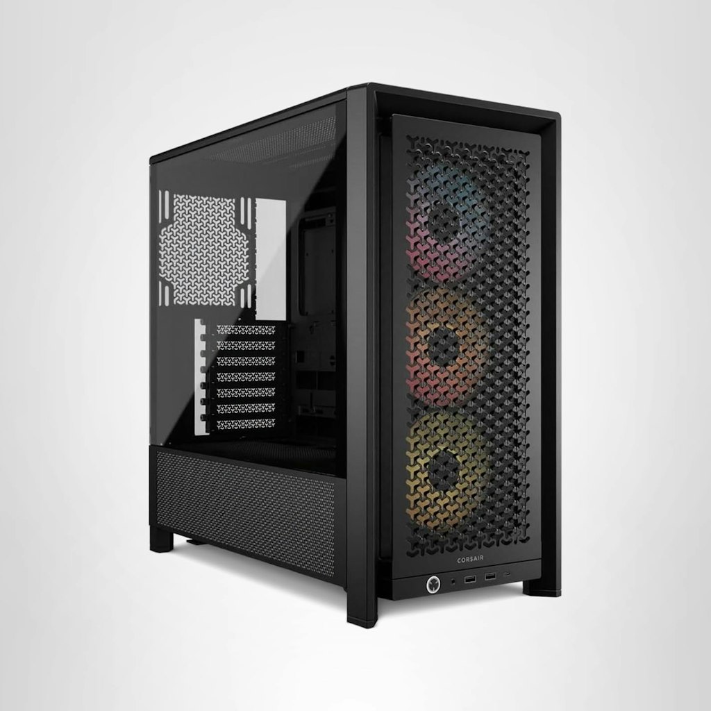 CORSAIR 4000D RS ARGB Frame Modular Mid-Tower ATX PC Case: $85 w/ Prime CORSAIR 4000D RS ARGB Frame Modular Mid-Tower ATX PC Case: $85 w/ Prime
