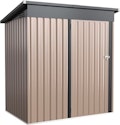 5x3-Foot Outdoor Metal Storage Shed for $100 + free shipping