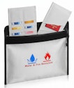 15" x 11" Fireproof Document Bag: 1-cent + free shipping w/ $25