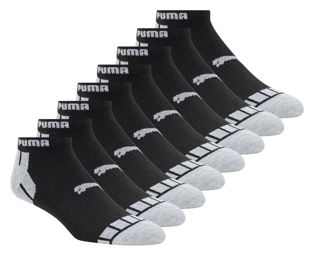 PUMA Men's Low Cut Socks 8-Pack: $7.90 w/ Prime