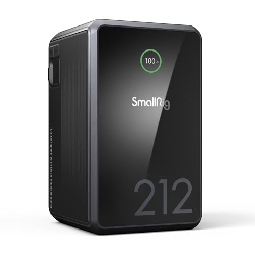 SmallRig VB212 212Wh 14,400mAh V-Mount Battery: $239 w/ Prime SmallRig VB212 212Wh 14,400mAh V-Mount Battery: $239 w/ Prime