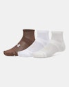 Under Armour Men's UA Essential Mesh 3-Pack Quarter Socks for $6.49 + free shipping