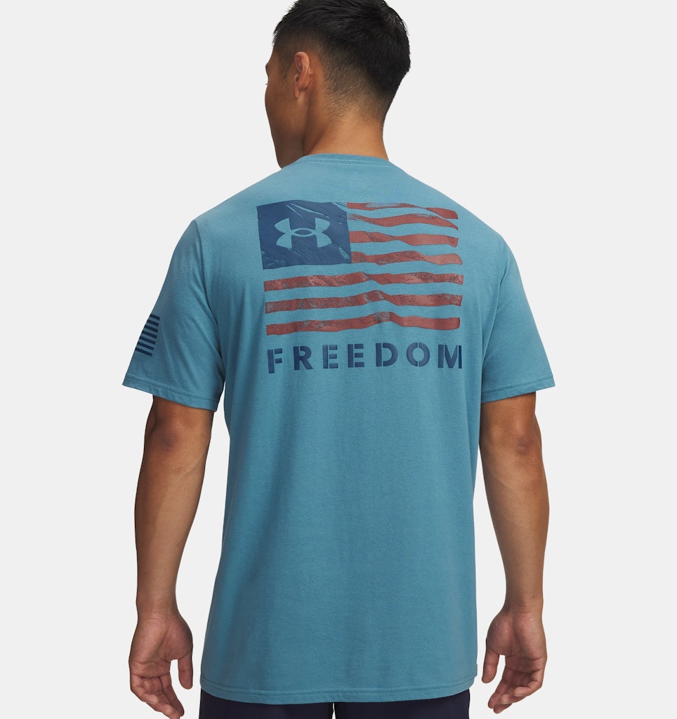Under Armour Men's UA Freedom Banner T-Shirt : $9.49 Under Armour Men's UA Freedom Banner T-Shirt : $9.49