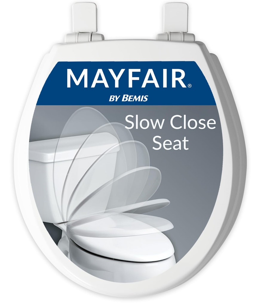 Mayfair Cassel Slow Close Toilet Seat: $20 w/ Prime
