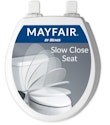 Mayfair Cassel Slow Close Toilet Seat for $20 w/ Prime + free shipping