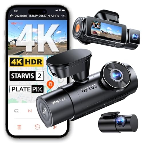 Vantrue N4 Pro S 4K 3-Channel Dash Cam: $270 w/ Prime Vantrue N4 Pro S 4K 3-Channel Dash Cam: $270 w/ Prime
