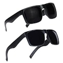 Men's Oversized Sunglasses 2-Pack: 1-cent + free shipping w/ $25