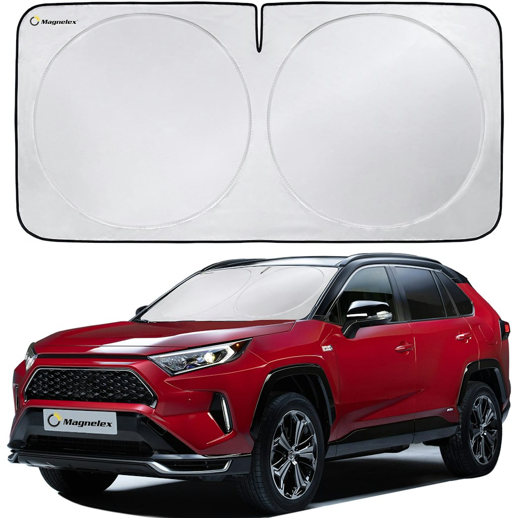 Magnelex Foldable Car Windshield Sunshade: $8.42 w/ Prime