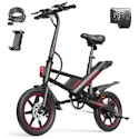 Mihover 14" Folding Electric Bike for $240 + free shipping