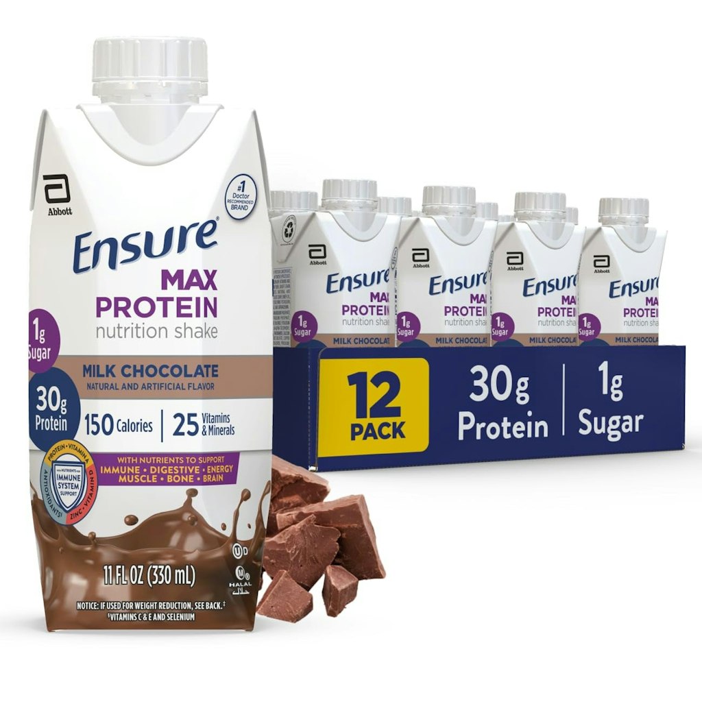 Ensure Max Protein Nutrition Shake 12-Pack: $17 w/ Prime