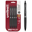 uniball 207 Plus+ Retractable Gel Pens 4-Pack for $4.04 w/ Prime + free shipping w/ Prime