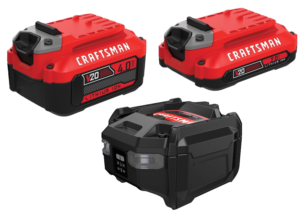 CRAFTSMAN V20  20V Battery & Charger 2-Pack: $99 + free item