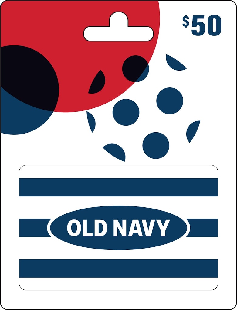 Old Navy $50 Gift Card: $40 w/ Prime Old Navy $50 Gift Card: $40 w/ Prime