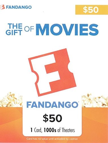 Fandango $50 Gift Card: $40 w/ Prime Fandango $50 Gift Card: $40 w/ Prime