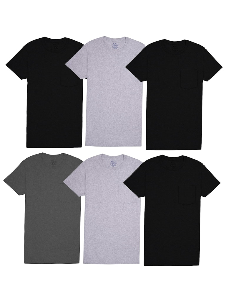 Fruit of the Loom Men's Pocket Tee Undershirts: $13 w/ Prime