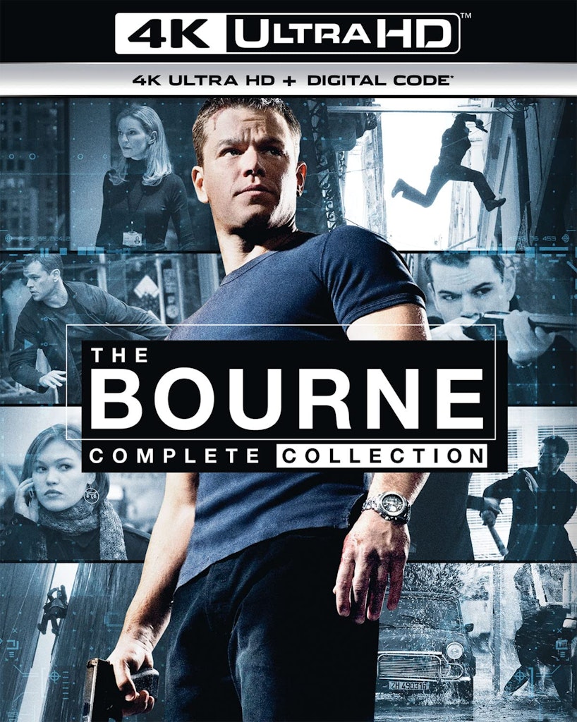 The Bourne Complete Collection 4K UHD + Digital: $22 w/ Prime