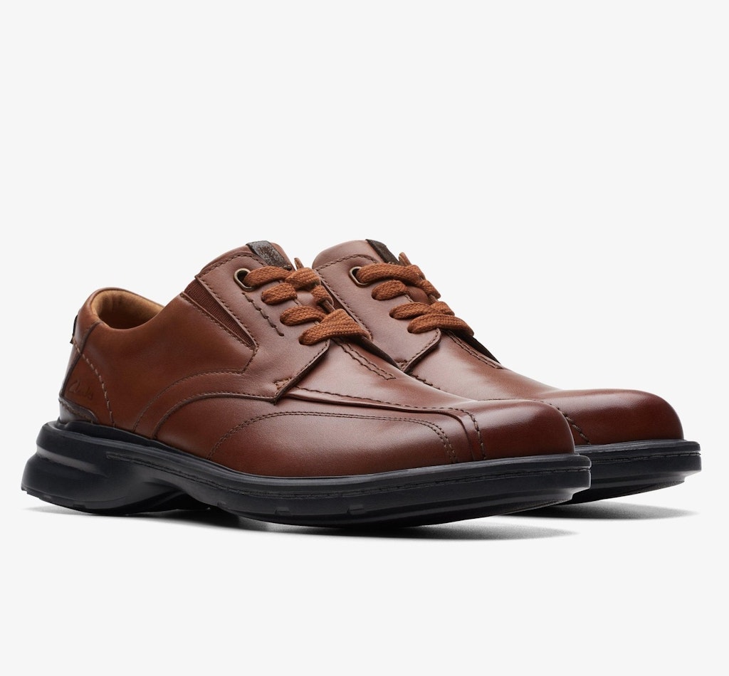 Clarks Gessler Lace Leather Oxford: $35 Clarks Gessler Lace Leather Oxford: $35