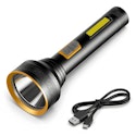 Daybetter Rechargeable Flashlight with Sidelight for $10 + free shipping w/ $35