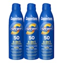 Coppertone Sport SPF 50 Sunscreen Spray 3-Pack for $14 w/ Sub & Save + free shipping