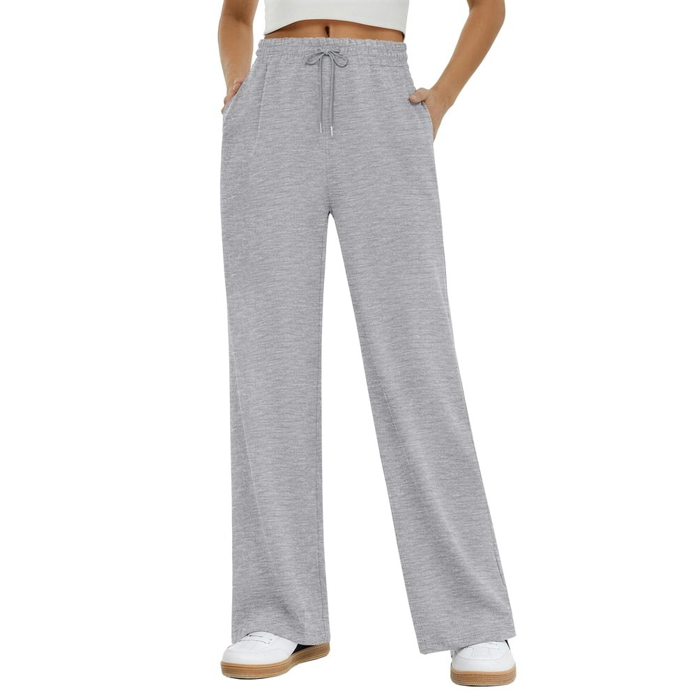 Moshu Women's Straight Leg Sweatpants with Pockets: $18.79 Moshu Women's Straight Leg Sweatpants with Pockets: $18.79