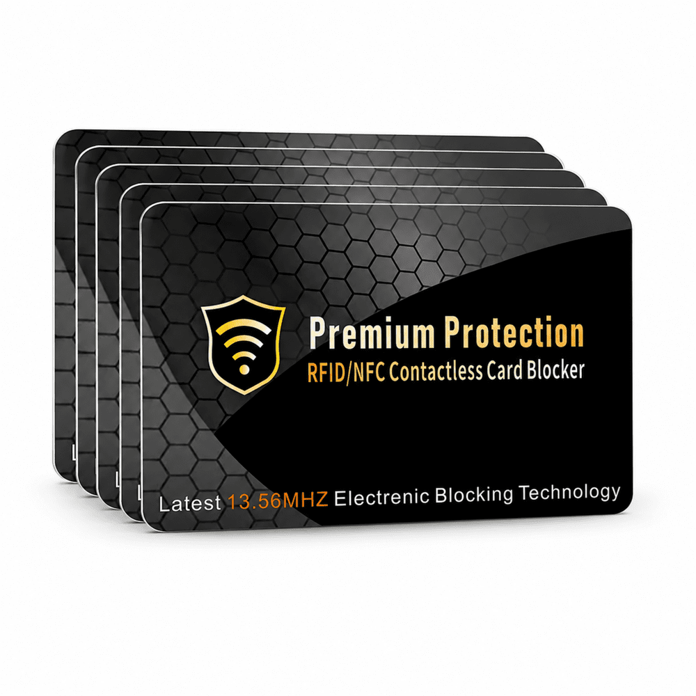 Qxwpbv RFID Blocking Card 5-Pack: $12.69