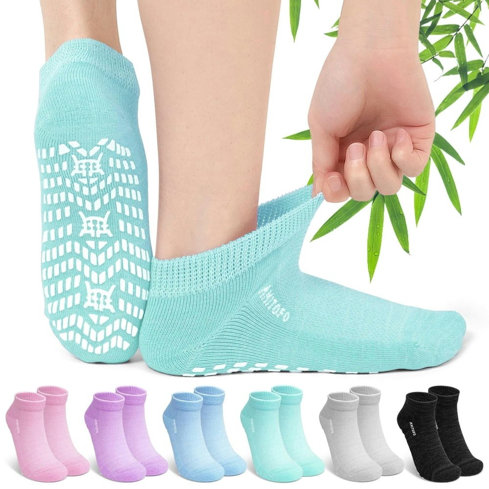 Amitofo Women's Bamboo Viscose Diabetic Ankle Socks 6-Pack: $15.19 Amitofo Women's Bamboo Viscose Diabetic Ankle Socks 6-Pack: $15.19