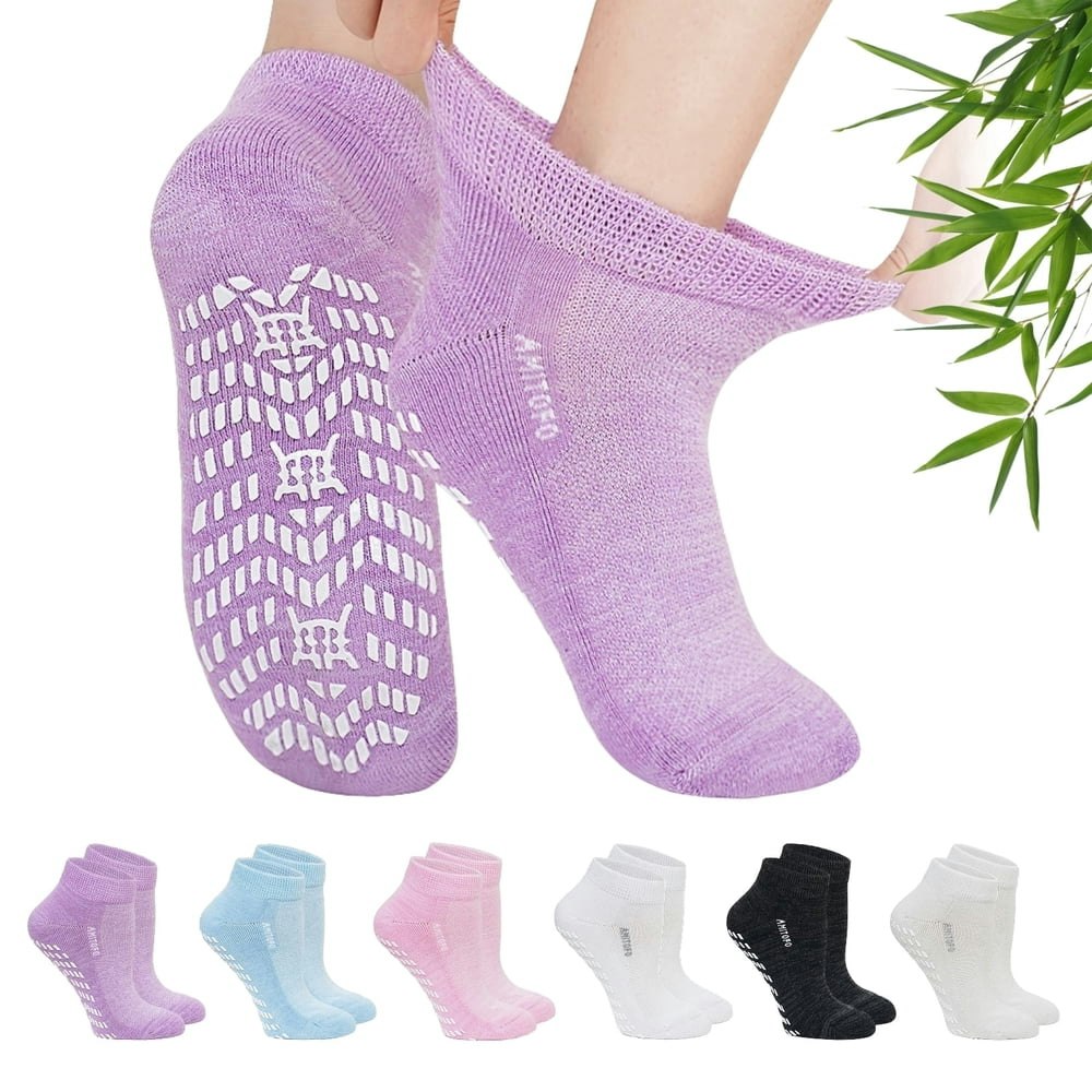 Putuo Ankle Diabetic Socks 6-Pack: $14.98