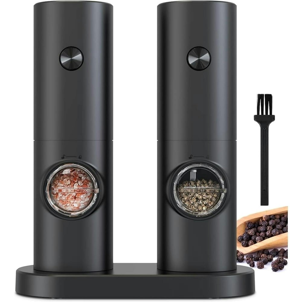 Uncahome Electric Salt and Pepper Grinder 2-Pack: $15.99