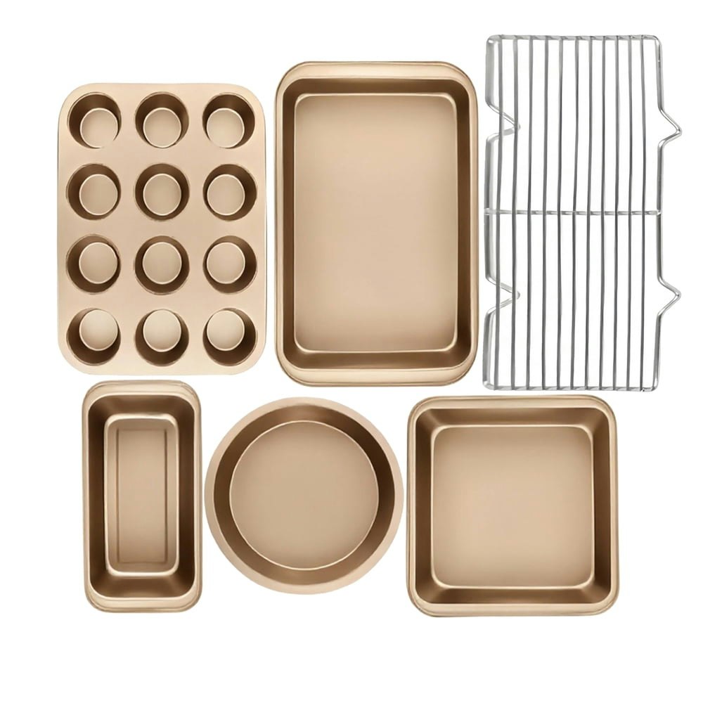 Donepart 6-Piece Non-Stick Bakeware Set: $17.30 Donepart 6-Piece Non-Stick Bakeware Set: $17.30