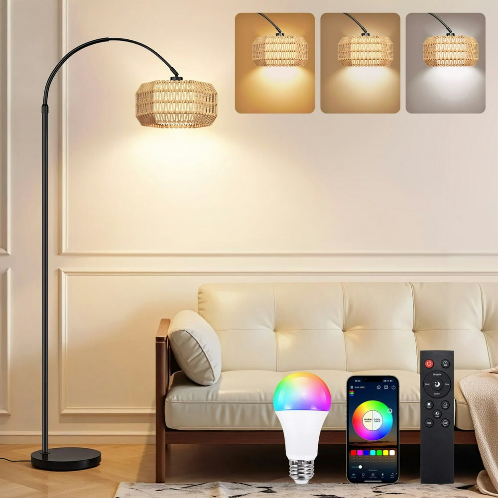 Blitzwill 71-inch RGB Dimmable Arc Floor Lamp: $40.46 Blitzwill 71-inch RGB Dimmable Arc Floor Lamp: $40.46