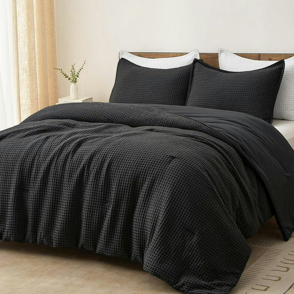 PHF 3-Piece Queen Waffle Weave Comforter Set: $43.69 PHF 3-Piece Queen Waffle Weave Comforter Set: $43.69
