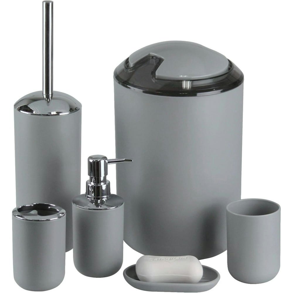 UU&T 6-Piece Bathroom Accessory Set: $22.49 UU&T 6-Piece Bathroom Accessory Set: $22.49