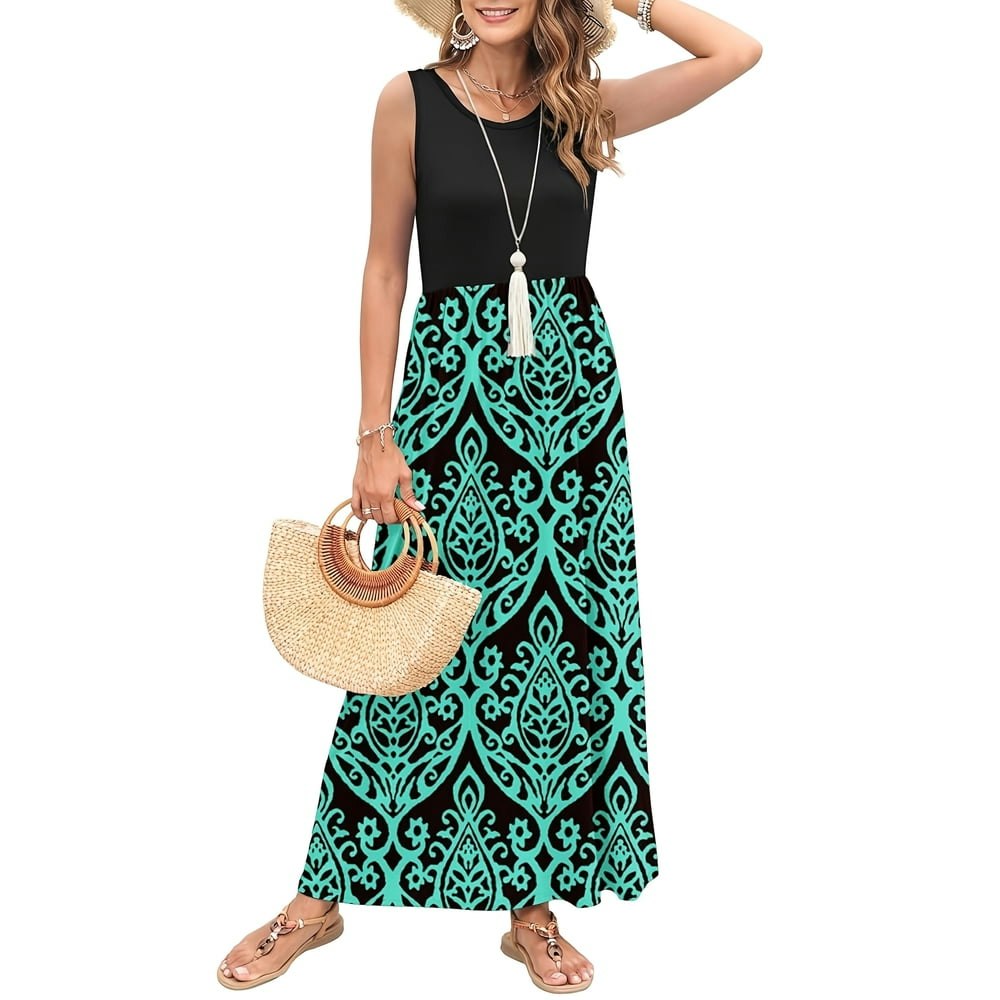 OutfitShow Women's Sleeveless Casual Maxi Dress: $14.69 OutfitShow Women's Sleeveless Casual Maxi Dress: $14.69