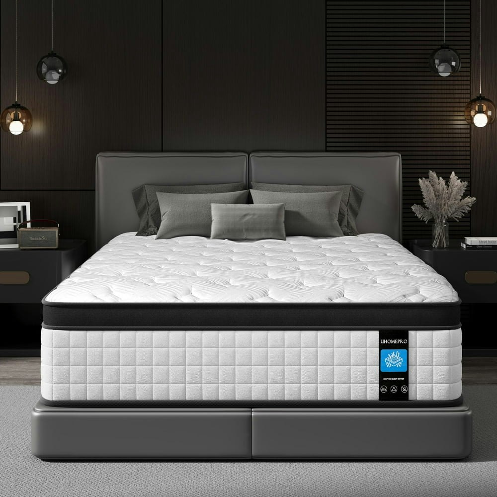 Uhomepro 12-inch Queen Hybrid Memory Foam and Pocket Spring Mattress: $119.99 Uhomepro 12-inch Queen Hybrid Memory Foam and Pocket Spring Mattress: $119.99