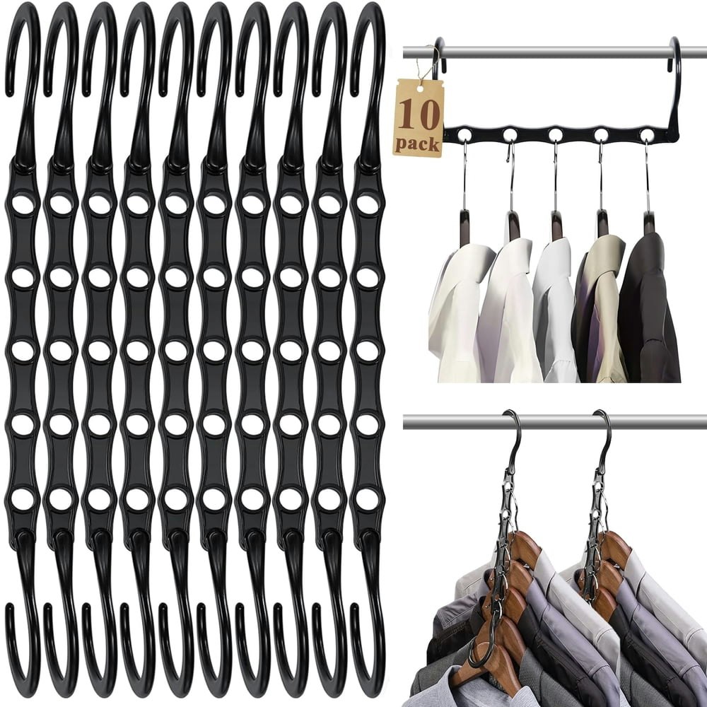Aovky Space Saving Hangers 10-Pack: $10.49
