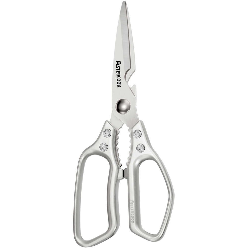 Astercook All-Metal Stainless Steel Kitchen Shears: $8.99 Astercook All-Metal Stainless Steel Kitchen Shears: $8.99