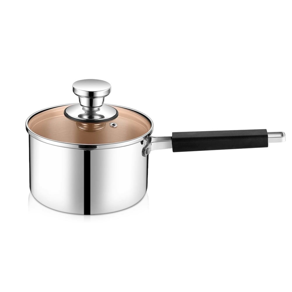 Walchoice 2-Quart Tri-Ply Stainless Steel Saucepan: $16.99