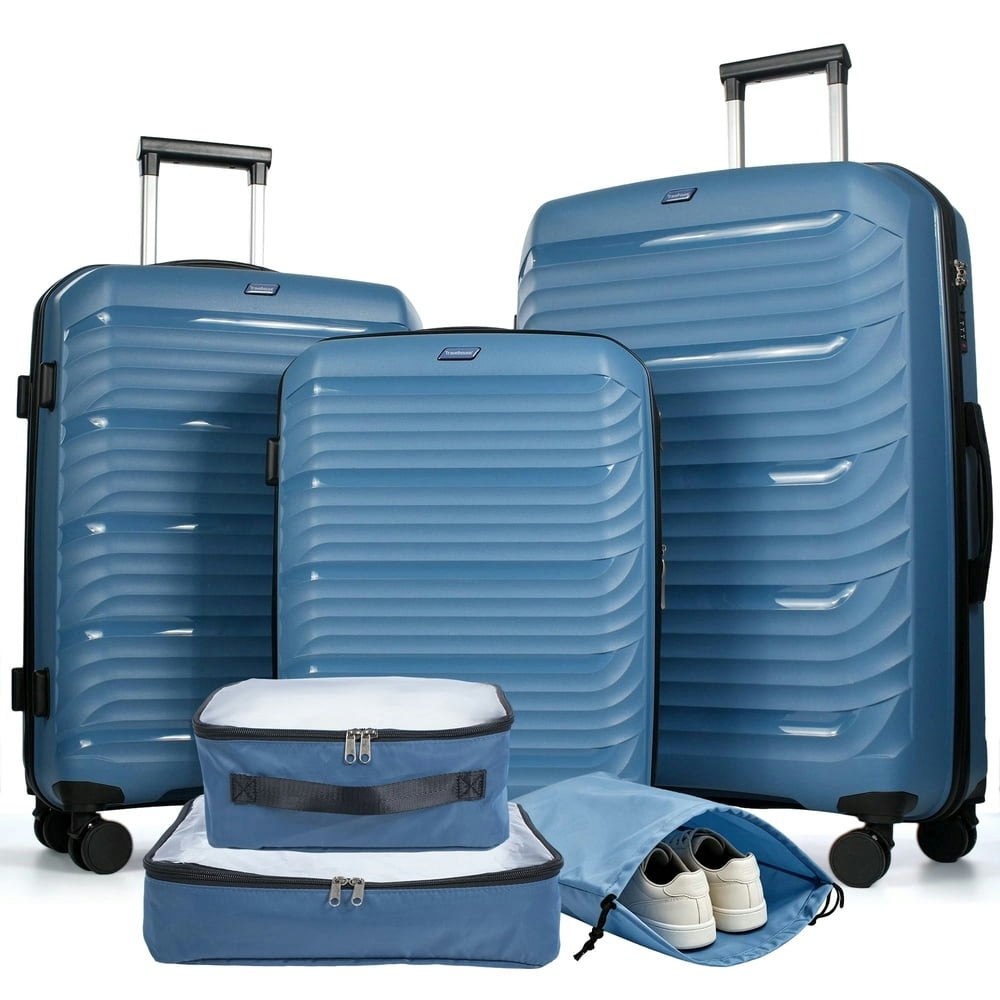 Travelhouse 3-Piece Hardshell Luggage Set: $79.99