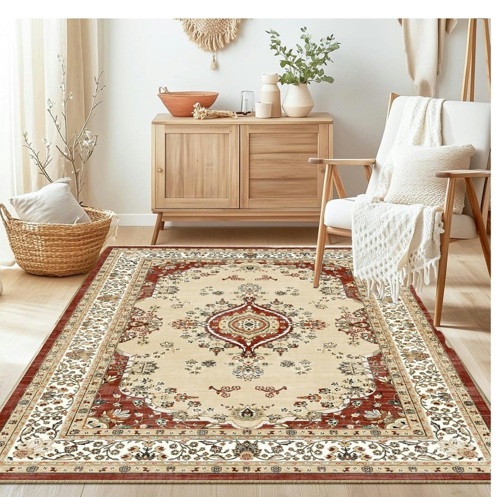 Dowellia 4x6-Foot Vintage Area Rug: $26.09