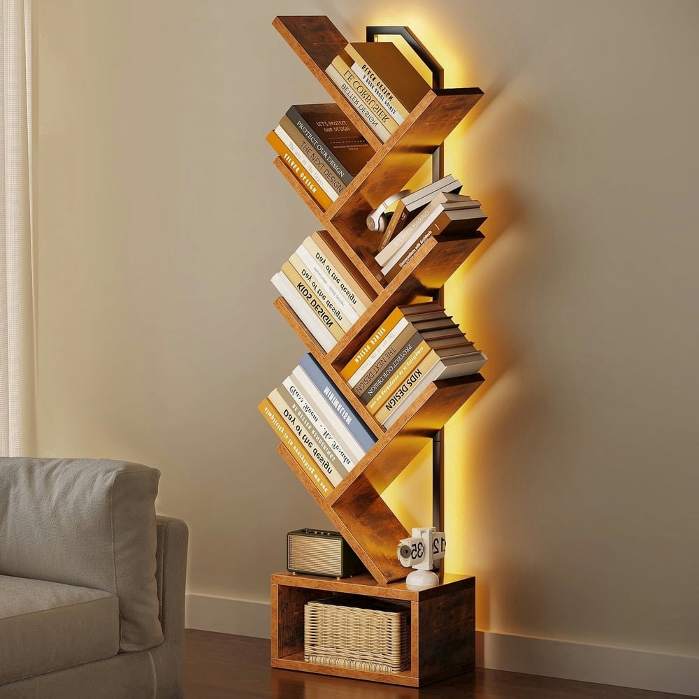 Casacomoda 6-Tier Tree Bookshelf: $25.79