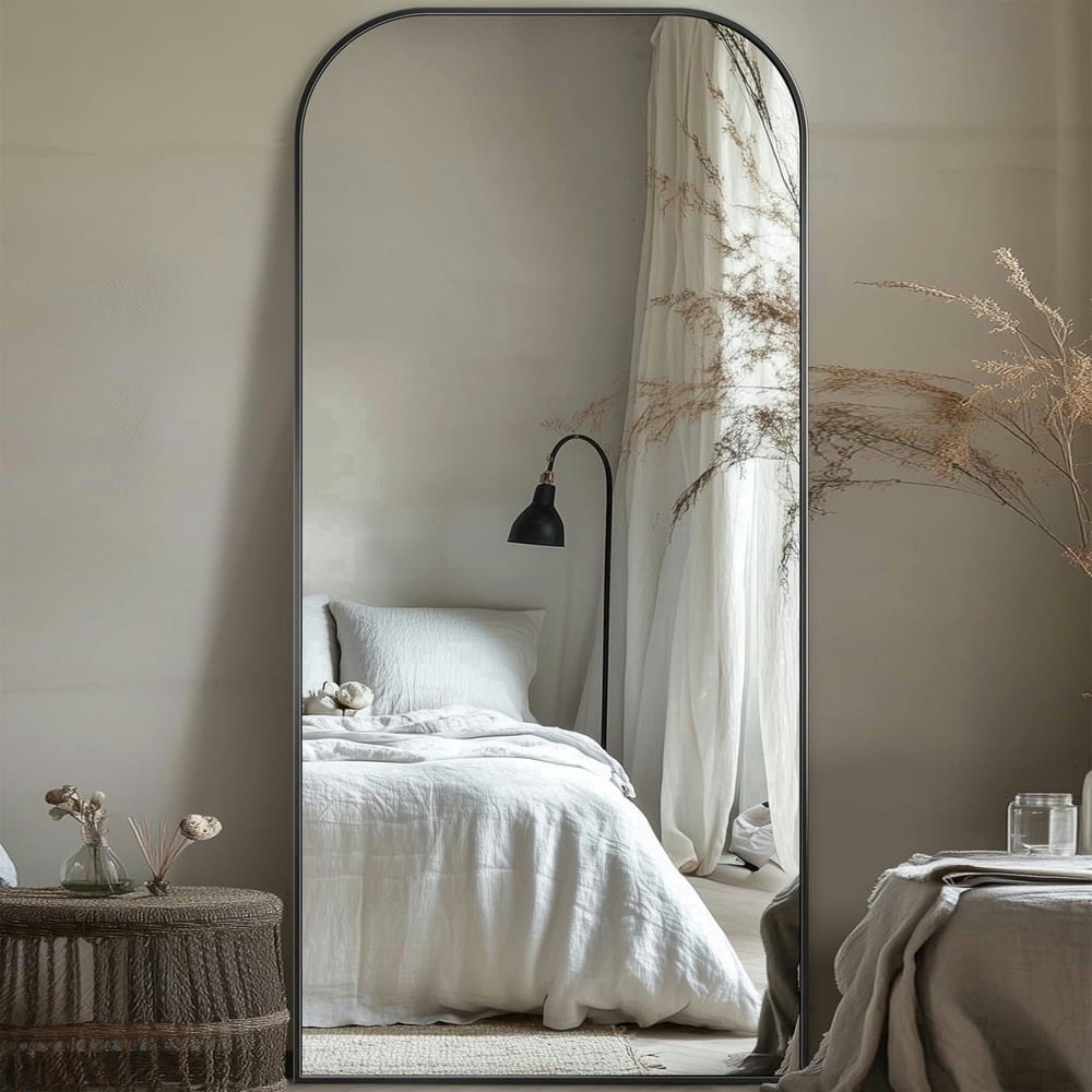 Antok 71"x28" Arched Floor Mirror: $64.99 Antok 71"x28" Arched Floor Mirror: $64.99