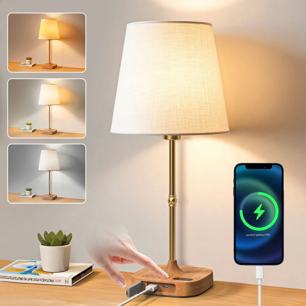 GPED Cordless Bedside Table Lamp: $22.99 GPED Cordless Bedside Table Lamp: $22.99