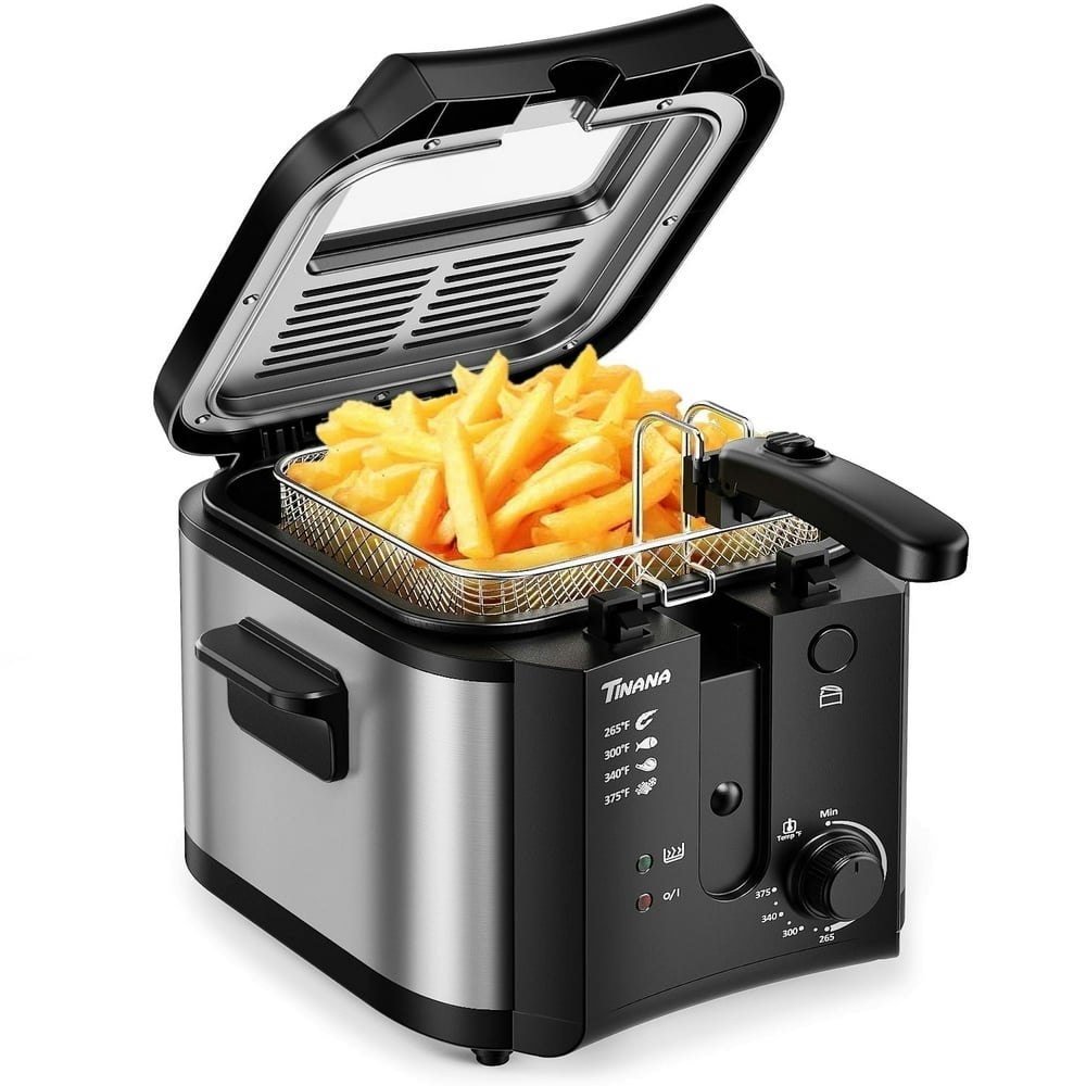 Tinana 5.9-Quart Electric Deep Fryer: $44.99 Tinana 5.9-Quart Electric Deep Fryer: $44.99
