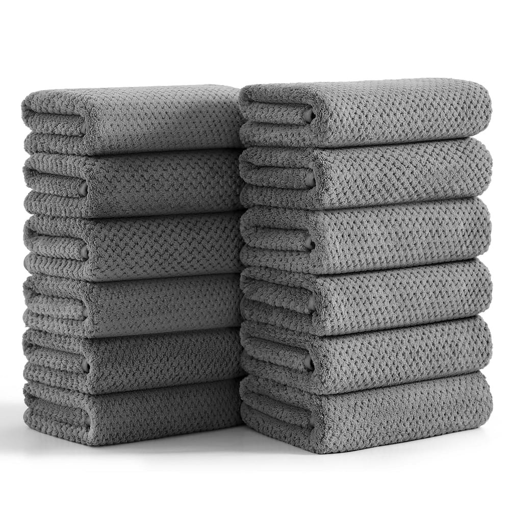 Smuge 16" x 31" Microfiber Hand Towels 12-Pack: $20.99 Smuge 16" x 31" Microfiber Hand Towels 12-Pack: $20.99