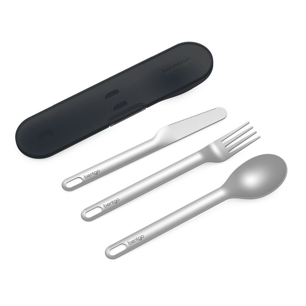 Bentgo Stainless Steel 3-Piece Travel Utensil Set: $14.99 Bentgo Stainless Steel 3-Piece Travel Utensil Set: $14.99