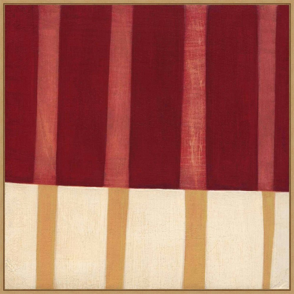 Laura Nugent 30" x 30" Broken Stripes IV Framed Canvas Wall Art: $135.99 Laura Nugent 30" x 30" Broken Stripes IV Framed Canvas Wall Art: $135.99