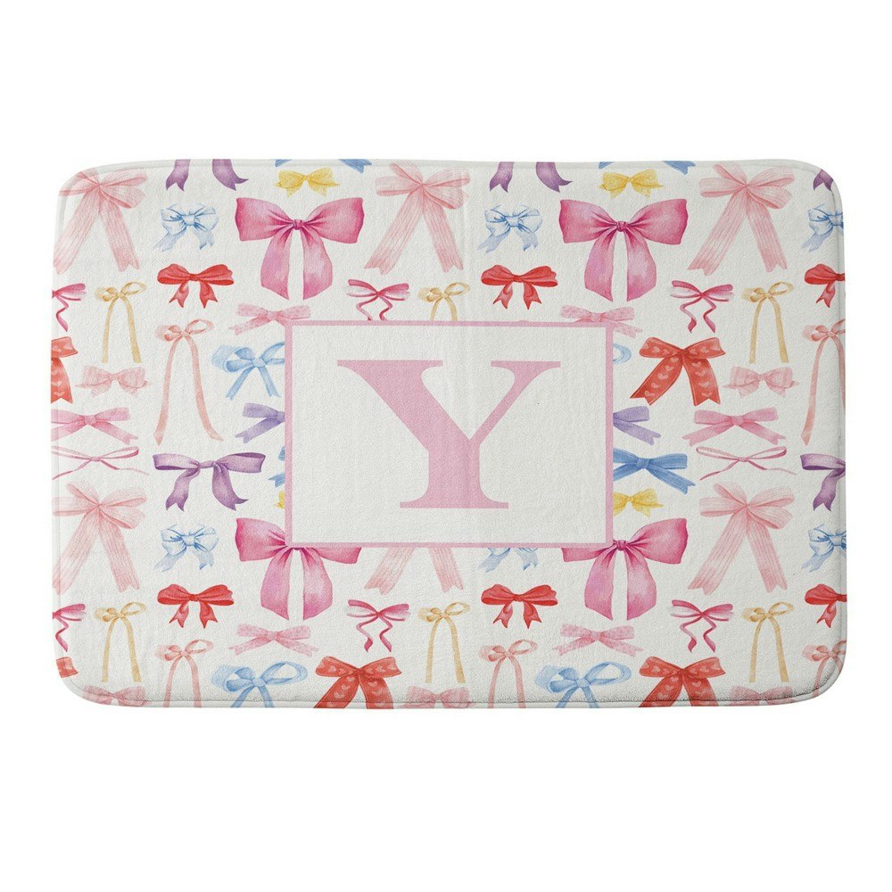 Deny Designs April Lane Monogram Y Memory Foam Bath Mat: $65.99 Deny Designs April Lane Monogram Y Memory Foam Bath Mat: $65.99